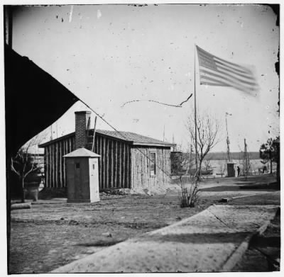 4819 - City Point, Va. Rear view of Gen. Ulysses S. Grant's headquarters