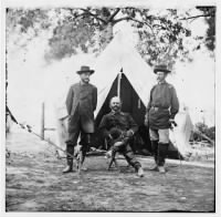 4829 - Warrenton, Virginia. Gen. Ambrose E. Burnside and staff officers - Page 1