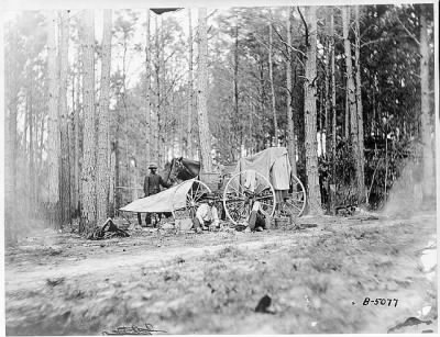 4847 - Brady's photo outfit in front of Petersburg, Va.