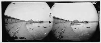 4858 - Aquia Creek Landing, Virginia. View of wharf