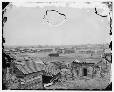 4860 - Centreville, Va. Confederate winter quarters, south view