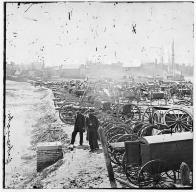 4876 - Richmond, Va. Park of captured guns at Rocketts
