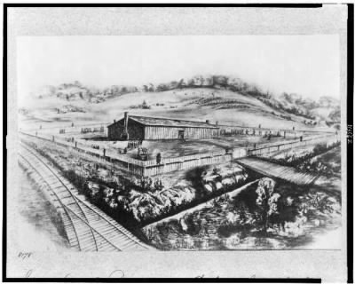 515 - Stockade and prison at Cahawba [sic], Alabama