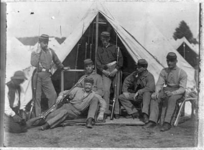518 - 7th New York State Militia, Camp Cameron, D.C.