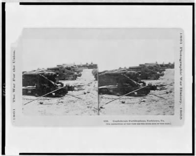 5217 - Confederate fortifications, Yorktown, Va.