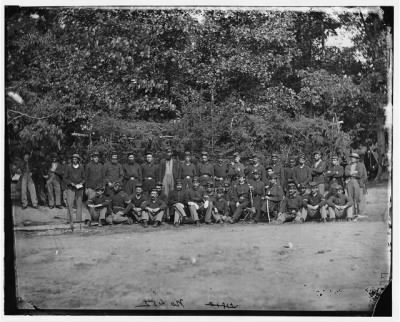 53 - Bealton, Virginia. Company D, 93d New York Infantry