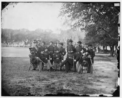 5307 - Fort Monroe, Va. Officers of 3d Pennsylvania Heavy Artillery