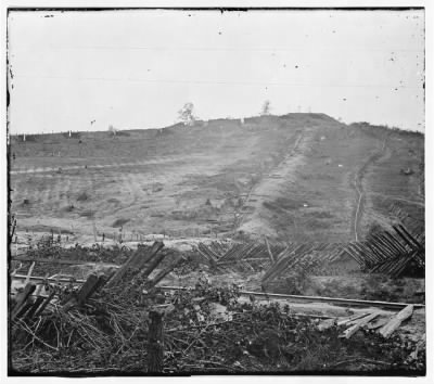 5317 - Atlanta, Georgia. Confederate fortifications