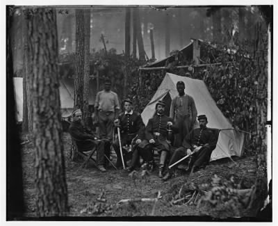 Thumbnail for 5338 - Petersburg, Virginia. Officers of 114th Pennsylvania Infantry