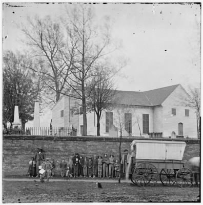 534 - Richmond, Va. St. John's Church and graveyard from street