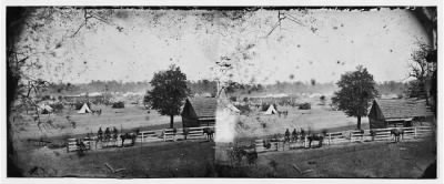 5409 - Yorktown, Virginia (vicinity). Headquarters of General George B. McClellan, Camp Winfield Scott