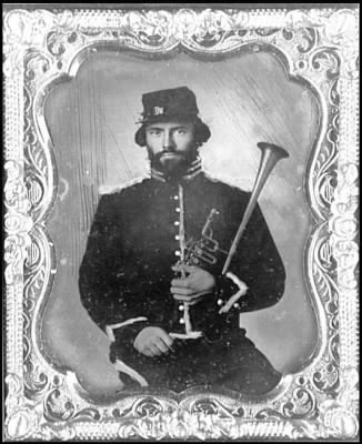 5421 - Portrait of a musician, 2d Regulars, U.S. Cavalry