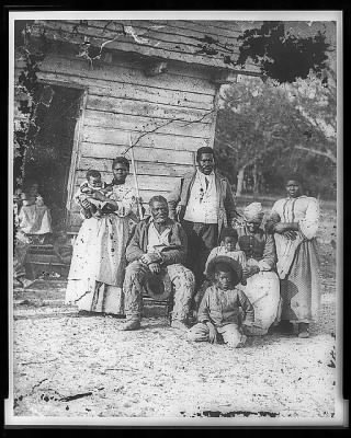 5423 - Five generations on Smith's Plantation, Beaufort, South Carolina