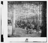 5443 - Petersburg, Virginia. Camp of companies, C & D, 1st Massachusetts Cavalry - Page 1