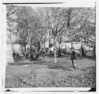 Thumbnail for 5501 - Auburn, Virginia. Evening music at General Alfred Pleasonton's headquarters