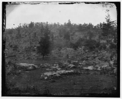 5514 - Gettysburg, Pa. View of Little Round Top