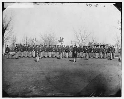 5722 - Washington, District of Columbia. Company C, 10th U.S. Veteran Reserve Corps, at Washington Circle
