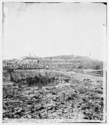 5739 - Savannah, Georgia (vicinity). Fortifications in front of Fort McAllister