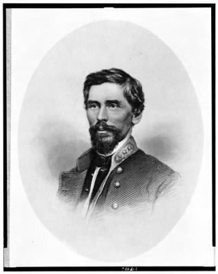 5784 - Maj. General Patrick R. Cleburne, head-and-shoulders portrait, facing left