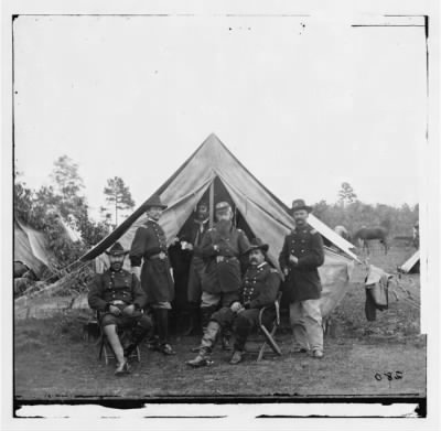 5790 - Culpeper, Virginia. Generals, John H.H. Ward, Gershon Mott and Colonels, Wm R. Brewster John S. Austin, 72nd N.Y. Inf., and John E. Farnum 70th N.Y. Inf