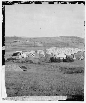 5880 - Washington, District of Columbia. Camp of 31st Penn. Inf. (later, 82d Penn. Inf.) at Queen's farm, vicinity of Fort Slocum