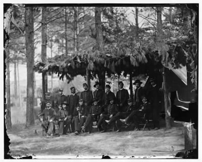 6 - Petersburg, Virginia. Officers of 114th Pennsylvania Infantry