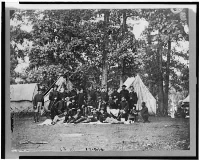6102 - Officers of U.S. Horse Artillery, Army of the Potomac, Culpeper, Va. Sep. 1863