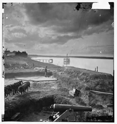6241 - Savannah, Georgia (vicinity). View of Fort McAllister on the Ogeechee River