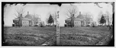 6428 - Falmouth, Va., vicinity. Major Lacy's house opposite Fredericksburg
