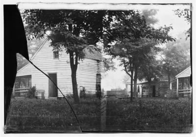 6467 - Bull Run, Virginia. Robinson's house near center of battlefield