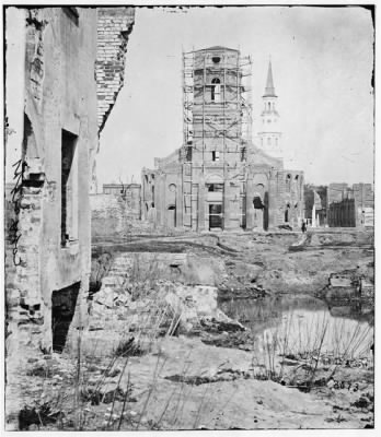 6491 - Charleston, South Carolina. Ruins of Circular church
