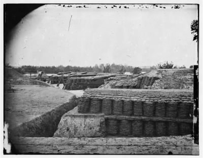 6542 - Federal Battery - Yorktown. May 1862