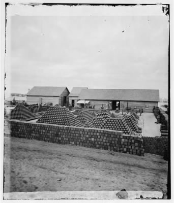 6632 - Charleston, South Carolina (vicinity). Ordnance depot on Morris Island