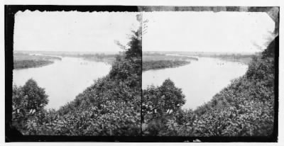 6640 - Drewry's Bluff, Virginia (vicinity). View on James river
