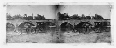 6678 - Antietam, Maryland. Picnic party at Antietam bridge
