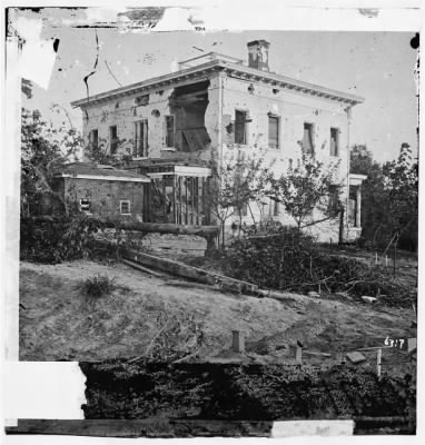 6687 - Atlanta, Ga. The shell-damaged Potter house