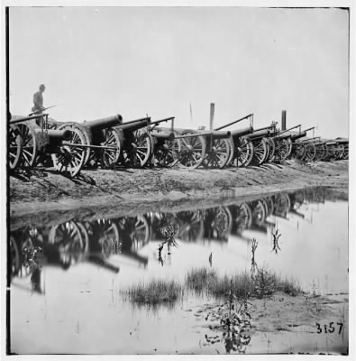 Thumbnail for 6824 - Richmond, Virginia. Captured siege guns at Rocketts