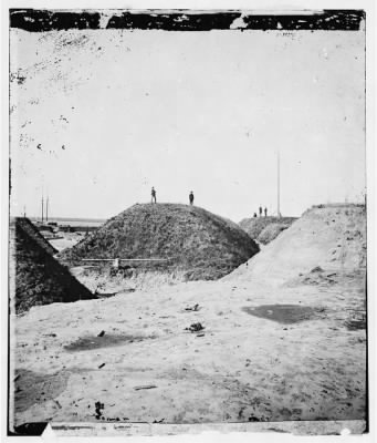 Thumbnail for 6829 - Charleston, South Carolina (vicinity). Federal battery on Morris Island