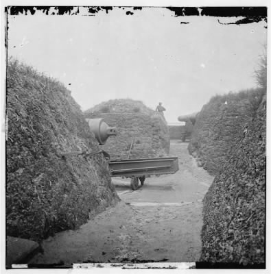 Thumbnail for 6845 - Charleston, South Carolina (vicinity). Interior view of Fort Putnam. (Morris Island)