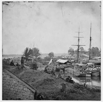 Thumbnail for 749 - White House Landing, Va. Supply vessels at anchor