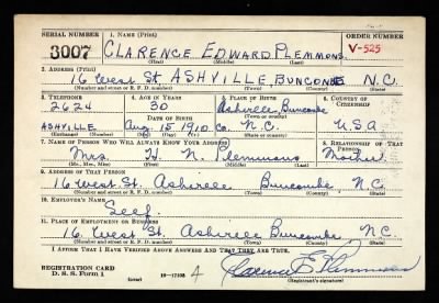 Clarence Edward > Plemmons, Clarence Edward