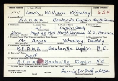 Louis William > Whaley, Louis William
