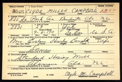 Clyde Miller > Campbell, Clyde Miller