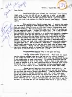 Lt Tom Cahill's Letter-HOME about the 6E, his favorite SHIP/ damaged while Smitty had her.