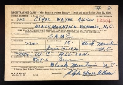 Allison, Clyde Wayne (1924) > Page 1