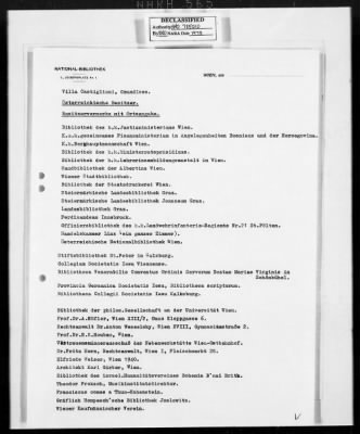 Claims and Receipts of Property, Monuments and Fine Arts of Various Countries > 59/5 - Hitler Library-Shipment from Grudlsee