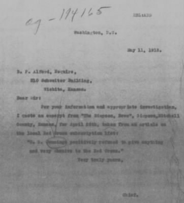 Old German Files, 1909-21 > C. D. Jennings (#8000-194165)