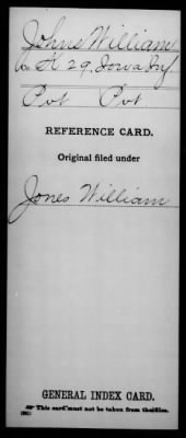 William > Johns, William (Pvt)