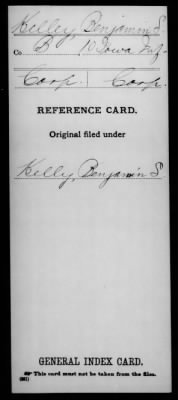 Benjamin S > Kelley, Benjamin S (Corp)