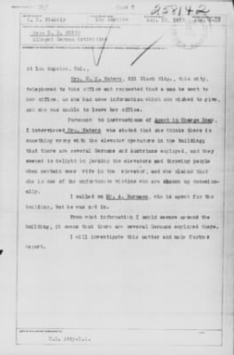 Old German Files, 1909-21 > C. D. Hoist (#258142)